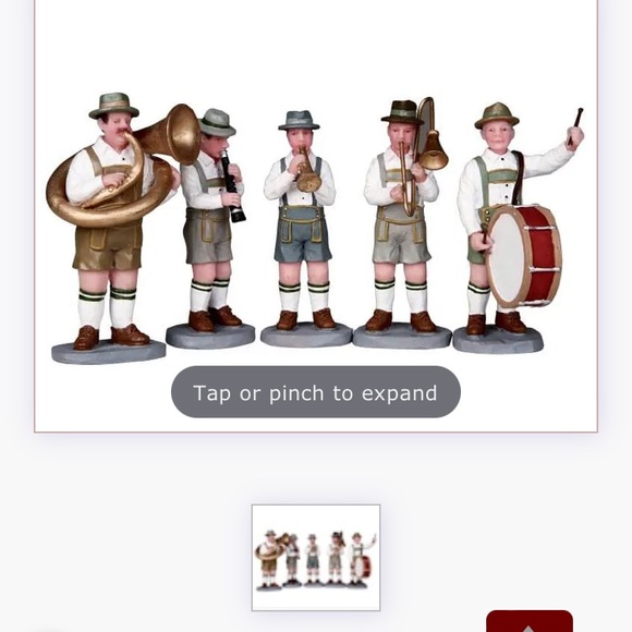 Lemax Other - Lemax figures German band see photos for details